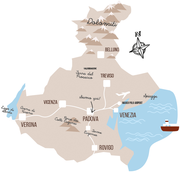 Mappa Veneto